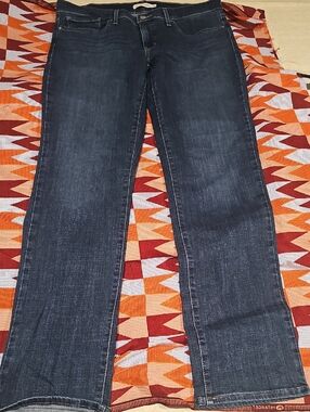 Size 33, 314 Shaping Straight Levis Strauss & Co. Blue Jeans